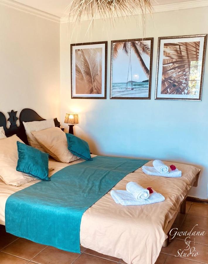 Acces Direct Plage, Vue Mer D'Exception, Les Gwada Studios, Village Vacances Sainte-Anne  Zewnętrze zdjęcie