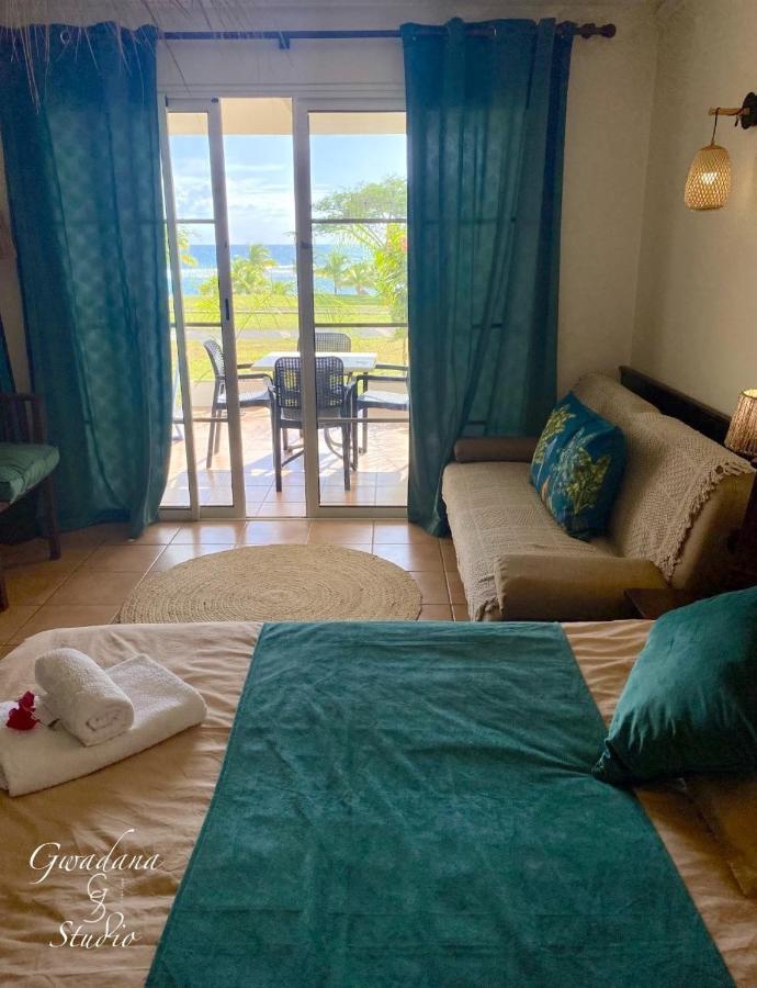 Acces Direct Plage, Vue Mer D'Exception, Les Gwada Studios, Village Vacances Sainte-Anne  Zewnętrze zdjęcie