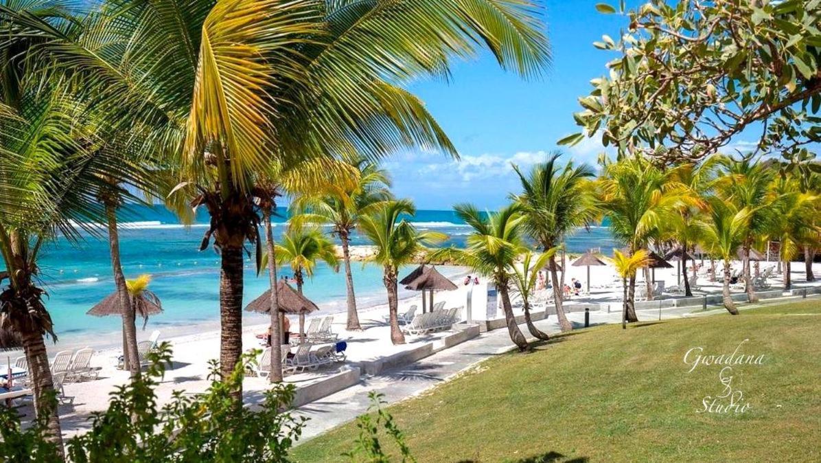 Acces Direct Plage, Vue Mer D'Exception, Les Gwada Studios, Village Vacances Sainte-Anne  Zewnętrze zdjęcie