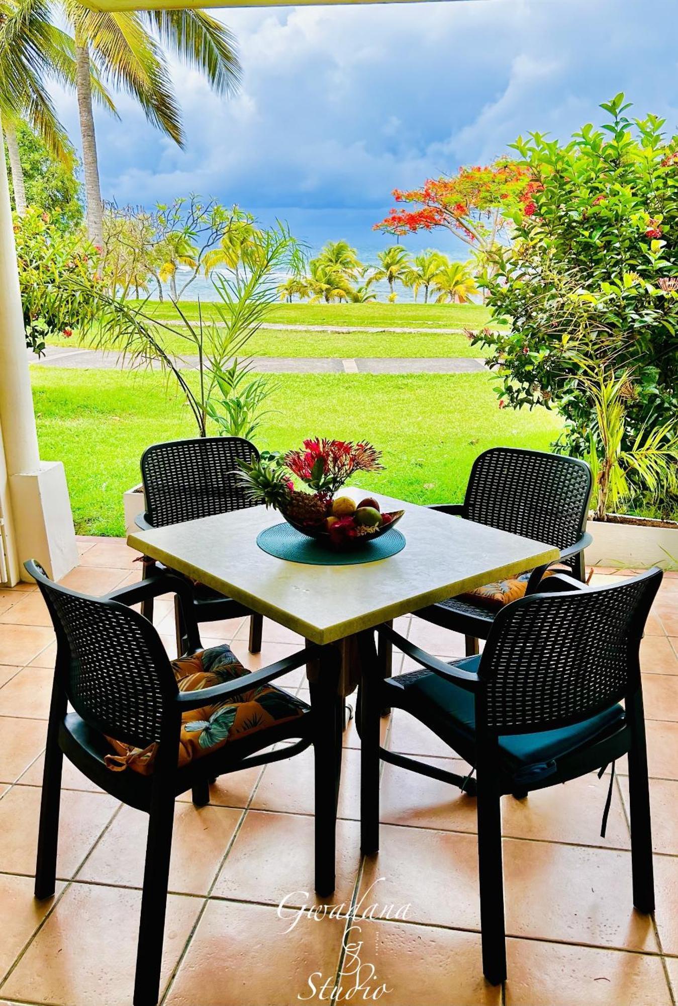 Acces Direct Plage, Vue Mer D'Exception, Les Gwada Studios, Village Vacances Sainte-Anne  Zewnętrze zdjęcie